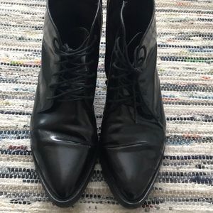 Patent (real) Leather Italian Creeper Boots